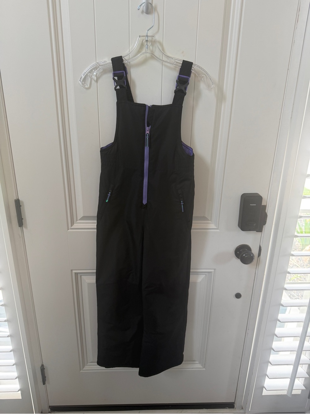 Champion Purple Youth Ski Bib Overalls